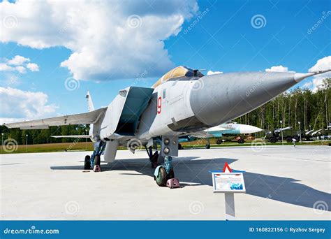Mikoyan Mig 31 Supersonic Interceptor Aircraft Editorial Photo Image