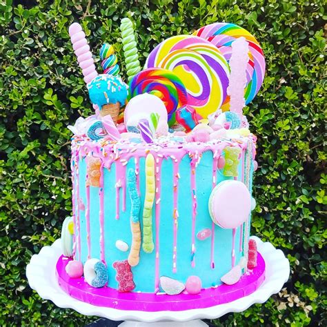 Candy Birthday Cake Ideas