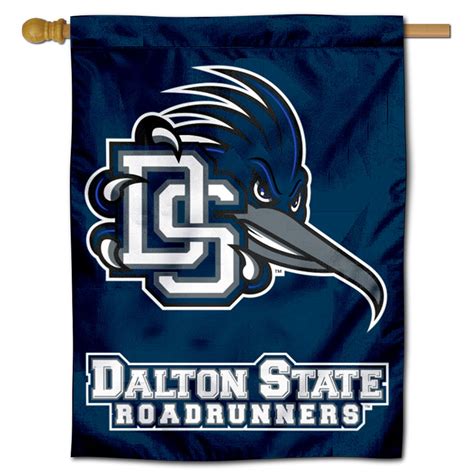 Dalton State Roadrunners Logo Double Sided House Flag State Street