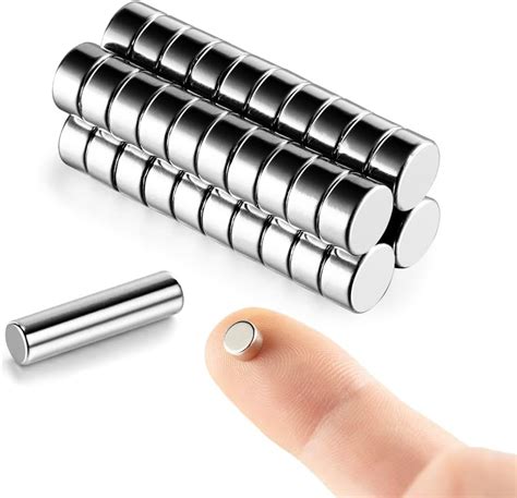 40pcs 6x3mm Small Magnets For Crafts Mealos Mini Magnets Tiny Magnets