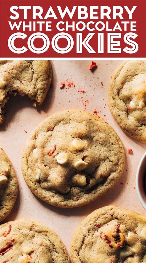 Strawberry White Chocolate Cookies Recipe ExercisesTips