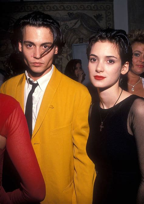 There's been nothing in my 27 years that's comparable to the feeling i have with winona, he told people of his teenage fiancée, and the universe swooned. Winona Ryder - Photos | Johnny depp, winona, Johnny ...