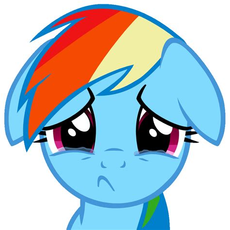 My Little Pony Sad Face Clipart Best