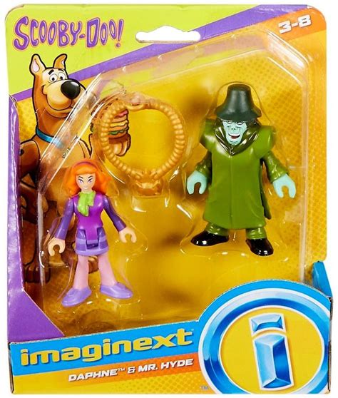 Fisher Price Scooby Doo Imaginext Daphne Mr Hyde 3 Mini Figure 2 Pack