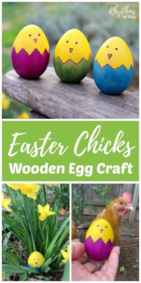 Easter Chicks Egg Decorating Idea Rhythms Of Play