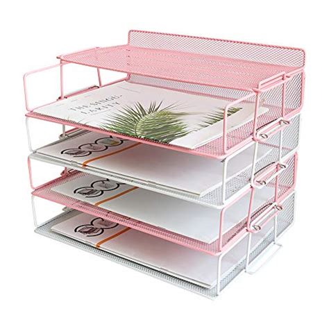 We have the best desk organizers, business card holders, pens and more. Made of Metal with a Pink Finish - Home Office - Office ...