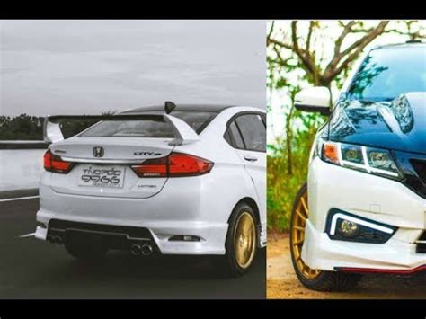 Add a honda body kit, for some personal style and improved aerodynamics. Honda City Modified Body Kit Made It Look More Aggressive ...