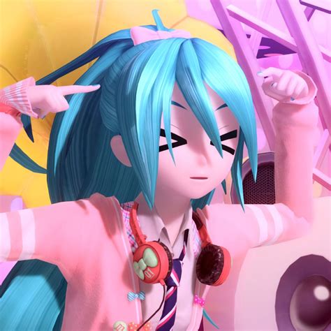 Ribbon Girl Hatsune Miku Vocaloid Icon Pdx Song Pack By Coolchar In
