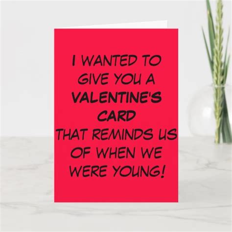 Funny Valentine Card For Older People