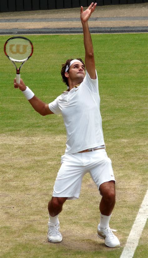 In the men's single 2009 the top is federer stronger in a tournament without nadal? File:Roger Federer (26 June 2009, Wimbledon) 3 cropped.jpg ...