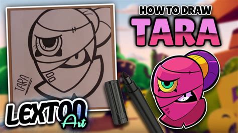 #brawl stars #brawl stars fanart #brawl stars shelly #shelly brawl stars #brawl stars tara #tara brawl stars #tara x shelly #shelly x tara #shara is the best ship (don't) change my mind. How To Draw TARA - Brawl Stars // LextonArt - YouTube