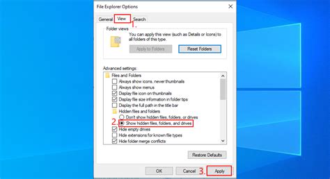 Show Hidden Files In Windows 107 Folders How To Files 10 8 7 And 11