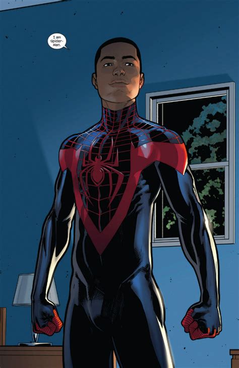 Ultimate Spider Man Miles Morales Minecraft Skin