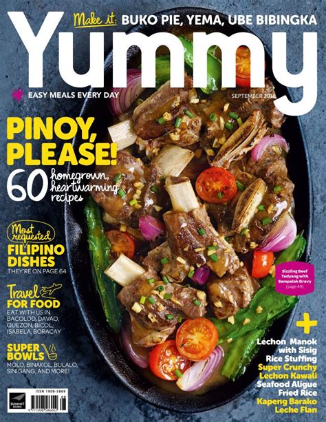 Yummy Philippines Magazine September 2016 - Gramedia Digital