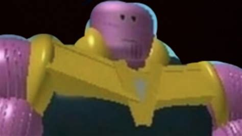 Thanoid Vs Roblox Youtube