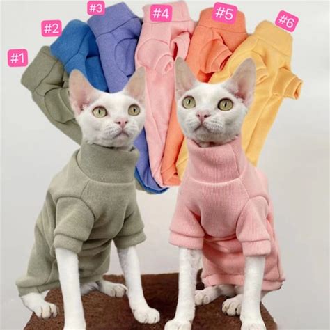 Customize Sphynx Cat Cozy Sweater Warm Outfit For Autumn Etsy