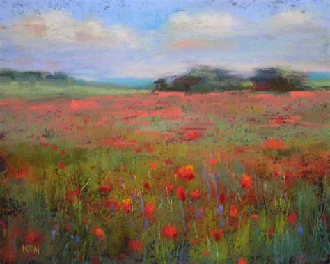 Painting My World First Painting Of 2011 Field Of Poppies