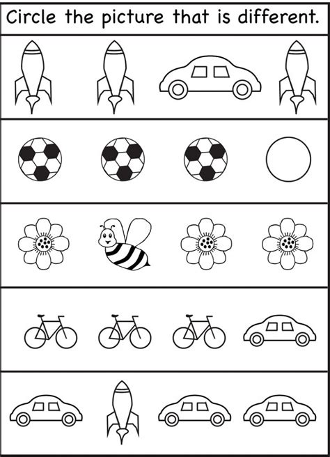Printable Worksheets For Preschool And Kindergarten