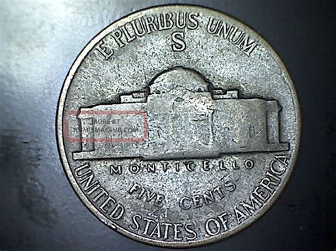 1945 S 35 Silver Jefferson War Nickel
