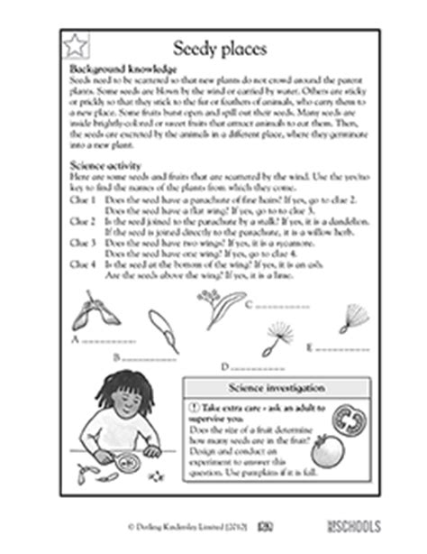 We have a dream about these 5 grade science worksheets images gallery can be a hint for you, bring you more examples and of course present you an awesome day. 3rd grade, 4th grade Science Worksheets: How seeds scatter ...
