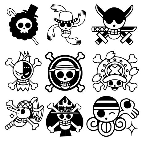 New One Piece Car Sticker For Set Monkey D Luffy Vinyl Decal Stickers