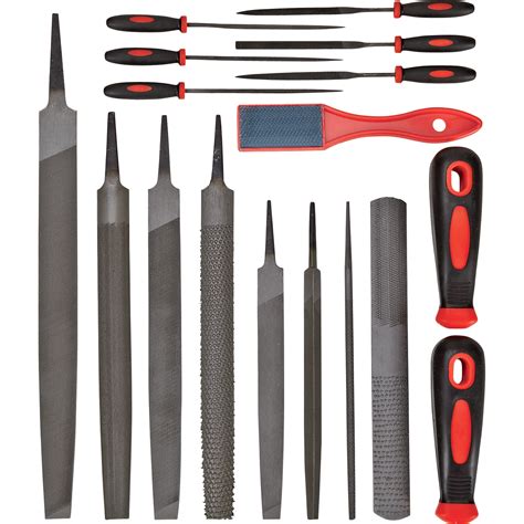 Filing (metalworking), a material removal process in manufacturing. Ironton File Set — 17-Pc. | Northern Tool + Equipment