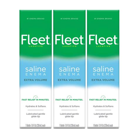 Buy Fleet Saline Adult Enema-Ready To Use-Soft, Flexible Comfortip, 70%