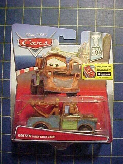 Disney Pixar Cars Mater With Duct Tape 2015 Super Chase Nip 3932863946