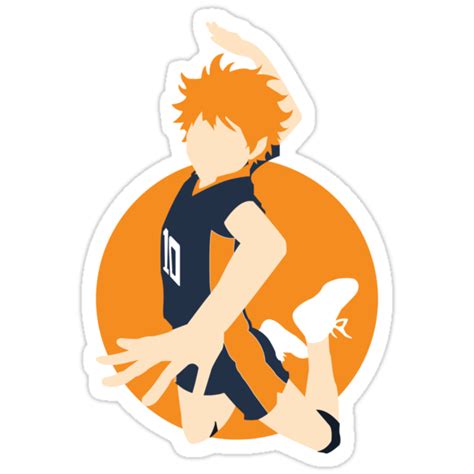 Hinata Haikyu Stickers By Littlemismayhem Redbubble