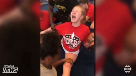 Cheerleader Held Down And Forced To Do The Splits Chch
