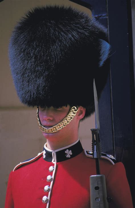 When she is away there are two. Royal Guard At Buckingham Palace by Carl Purcell