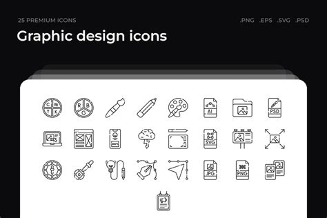 Graphic Design Icons Graphics Envato Elements