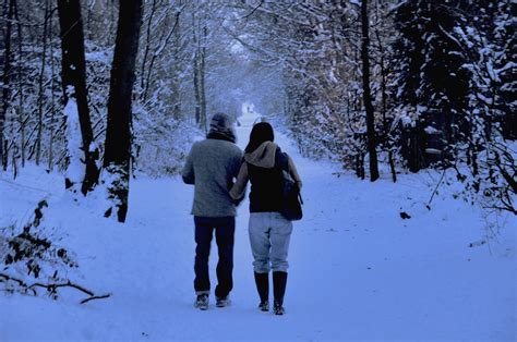 Nomadic Behaviour Walking In A Winter Wonderland