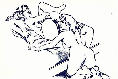 Erotica Erotic Illustrated Comic Illustration Retro Books