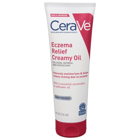 Cerave Eczema Soothing Creamy Oil Shop Moisturizers At H E B