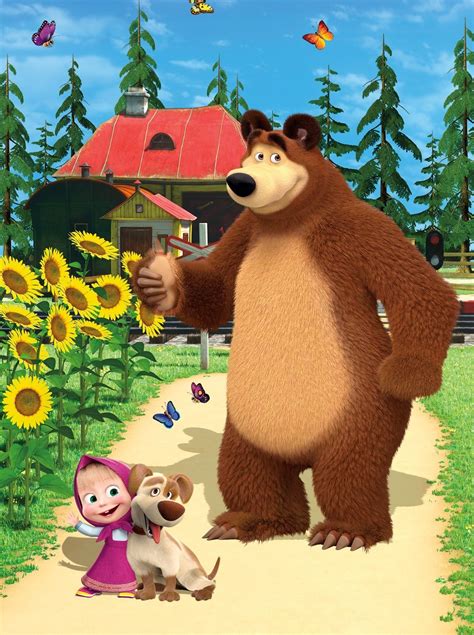 Masha And The Bear Wallpapers High Quality Download Free