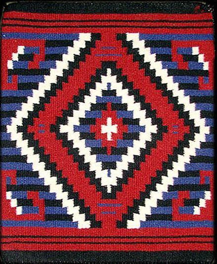 Navajo Rug Weaving By Vivian Descheny Chief Blanket Native American