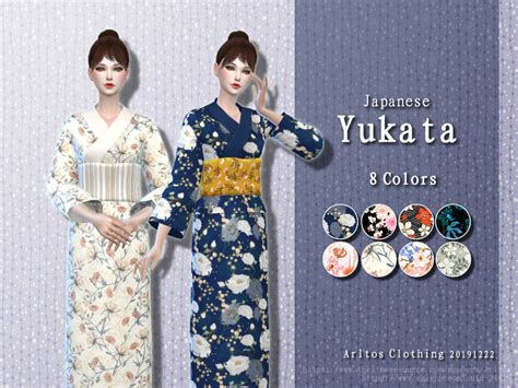The Sims Resource Japanese Yukata