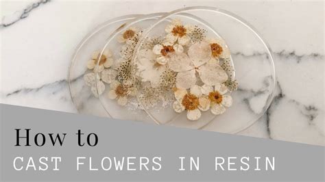 Here are some helpful tips when it comes to preserving flowers. How to cast flowers in resin - YouTube | Resin flowers ...