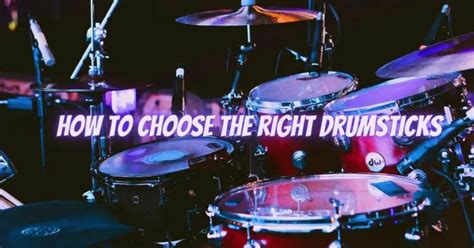 How To Choose The Right Drumsticks All For Turntables