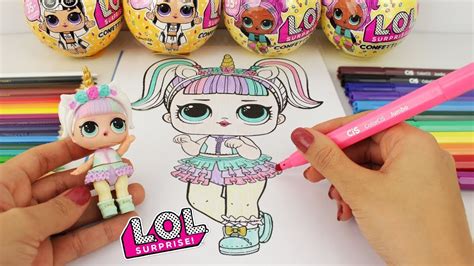 Dibujos para colorear de lol buscar con google imprimir sobres dibujos para colorear libro de colores. COLORINDO BONECA LOL SURPRESA UNICÓRNIO L.O.L SURPRISE ...