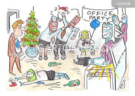 Office Christmas Party Cartoons And Comics Funny Pictures From Cartoonstock