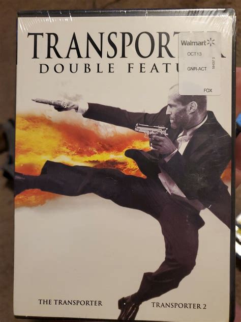 Transporter 1 And 2 Dvd Double Feature Jason Statham 2 Dvd Set New