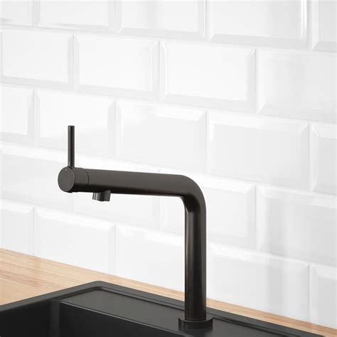 Todo para tu hogar en bricodepot y siempre con los mejores precios. BOSJÖN Grifo de cocina, metal cepillado negro - IKEA