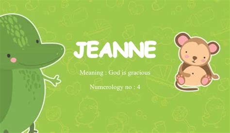 Jeanne Name Meaning