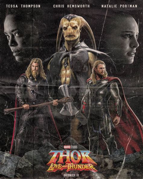 Thor Love And Thunder Fan Art By Comicidu Marvelstudios