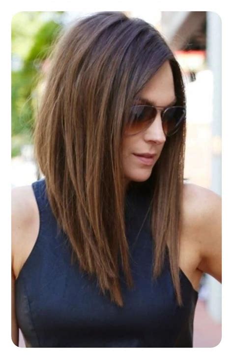 This model's fine hair looks thicker. 119 Beautiful Asymmetrical Bob Hairstyles That Are ...