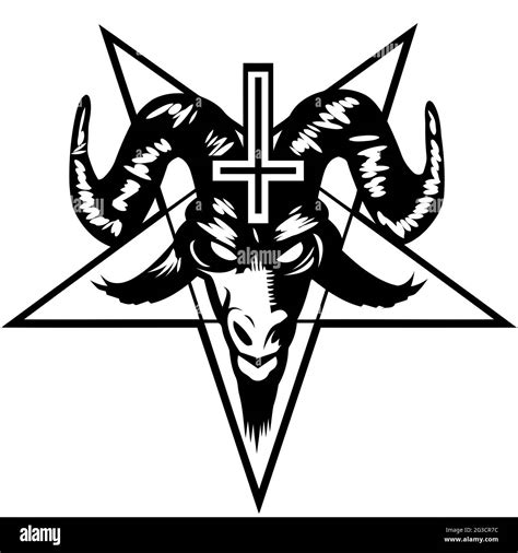 ´baphomet´ Black And White Stock Photos And Images Alamy