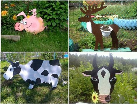 Фигурки из фанеры для сада своими руками - шаблоны, фото | Design ...