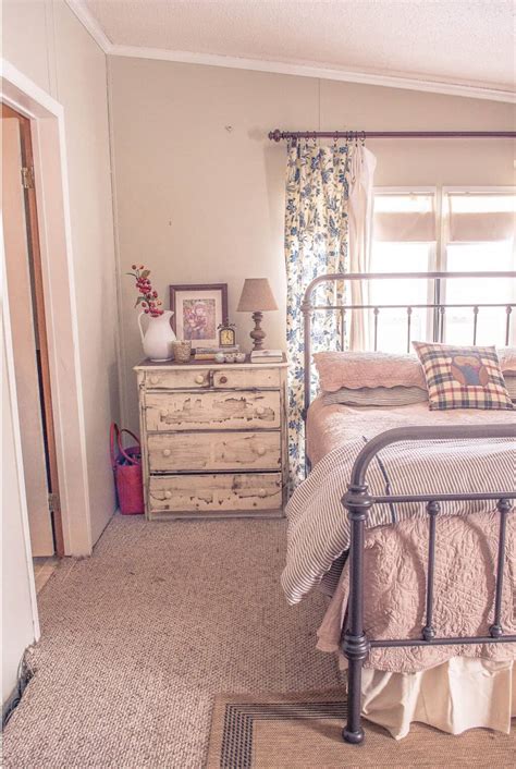 A french country bedroom is an oasis that has an overall muted gentleness about the space. Country Cottage Manufactured Home Decorating Ideas